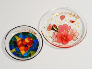 エナメル絵付け