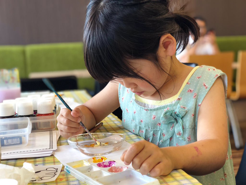 エナメル絵付け